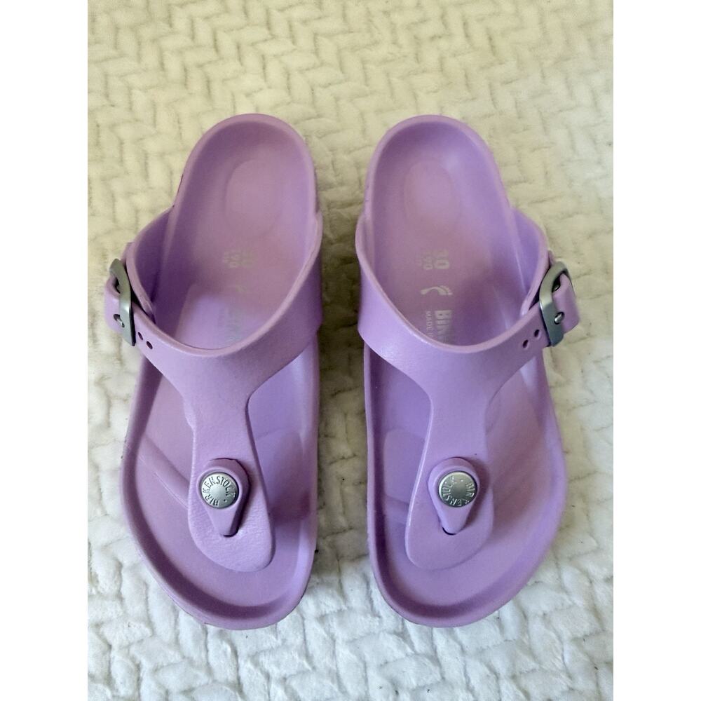 Birkenstock EVA Gizeh WATERPROOF - Lavender ￼KIDS 12 Narrow 1013100 - Picture 2 of 11